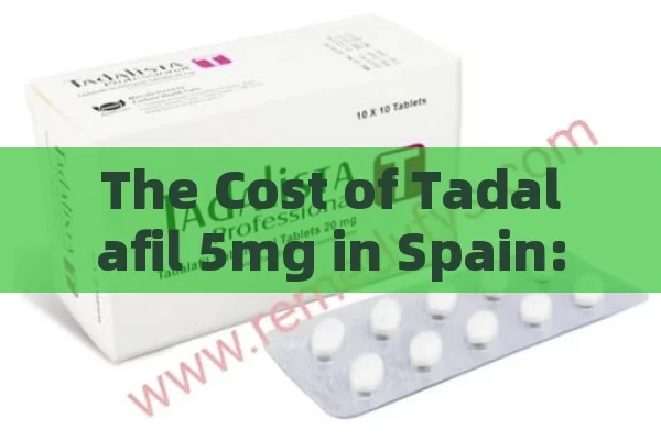 The Cost of Tadalafil 5mg in Spain: A Complete Overview