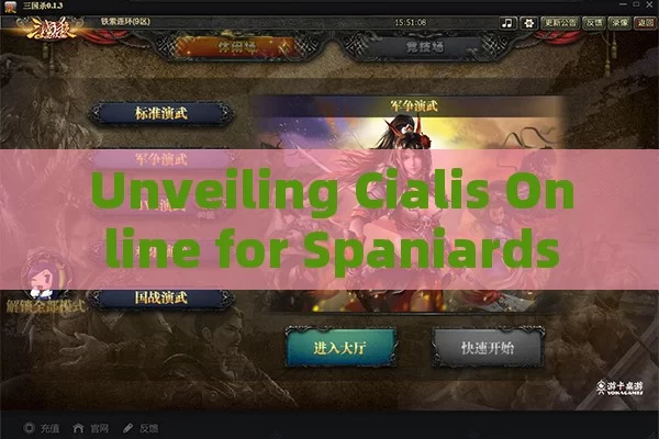 Unveiling Cialis Online for Spaniards